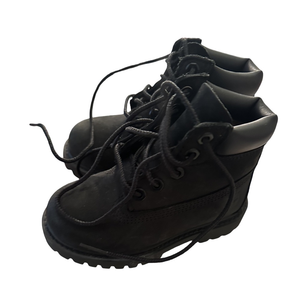 Size 7C Black Timberland Boots